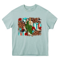 Arona san judas leopard cowhide background Heavy Core Tee - JahusDesignShop