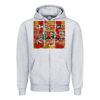 Heather Grey Viva Mexico Zipper Hoodie - texasbilliewilder