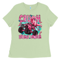 Matcha crush breast cancer Ladies Tee - AdoDesignShop