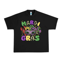Black mardi gras Urban Heavy Tee - MaliasSmallBusiness
