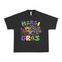 Pigment Black mardi gras Urban Heavy Tee - MaliasSmallBusiness