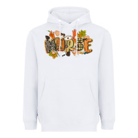 White fall nurse Heavyweight Hoodie - CowGirlArtShop