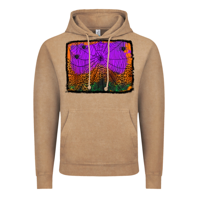 Halloween Spider Web Background Vintage Hoodie by Jasminsmagicworld | Teevron