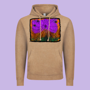 Halloween Spider Web Background Vintage Hoodie Designed By Jasminsmagicworld