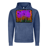 Vintage Denim halloween spider web background Vintage Hoodie - Jasminsmagicworld