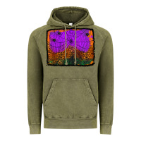 Vintage Olive halloween spider web background Vintage Hoodie - Jasminsmagicworld