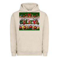 Pigment French Oak Christmas Believe Urban Hoodie - BundleAndBundleShop