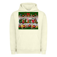 Pigment Pistachio Christmas Believe Urban Hoodie - BundleAndBundleShop