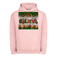 Pigment Salmon Christmas Believe Urban Hoodie - BundleAndBundleShop