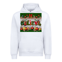 White Christmas Believe Urban Hoodie - BundleAndBundleShop