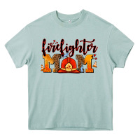 Arona firefighter  mom Heavy Core Tee - AdoDesignShop