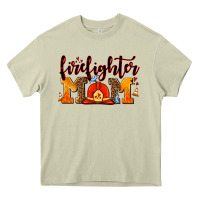 Mossy firefighter  mom Heavy Core Tee - AdoDesignShop