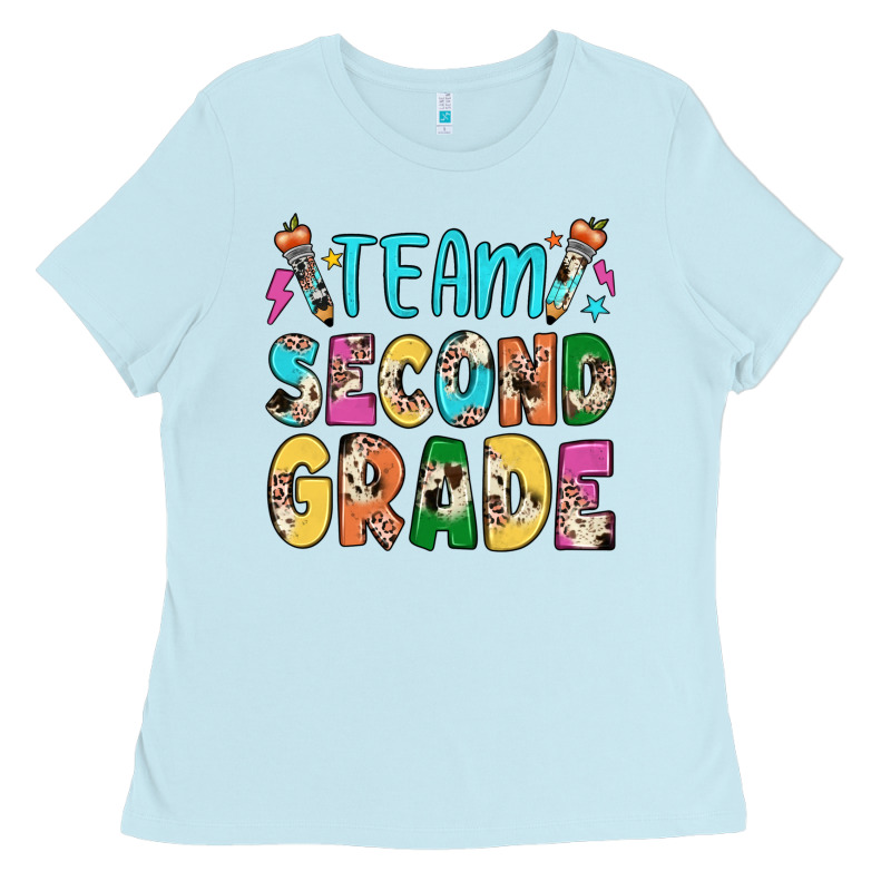 Team Second Grade Ladies Tee by JahusDesignShop | Teevron