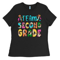 Black team second grade Ladies Tee - JahusDesignShop