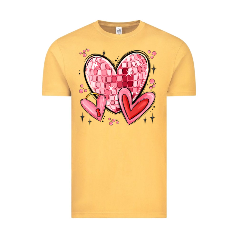Valentines Hearts Vintage Tee by MaliasSmallBusiness | Teevron
