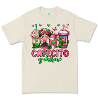 Bone cafecito y chisme coffee cups Premium Tee - Jasminsmagicworld