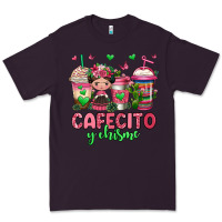 Plum cafecito y chisme coffee cups Premium Tee - Jasminsmagicworld