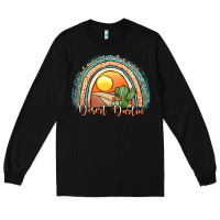 Black desert darlin' rainbow Long Sleeve Tee - JahusDesignShop