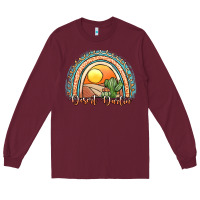 Burgundy desert darlin' rainbow Long Sleeve Tee - JahusDesignShop