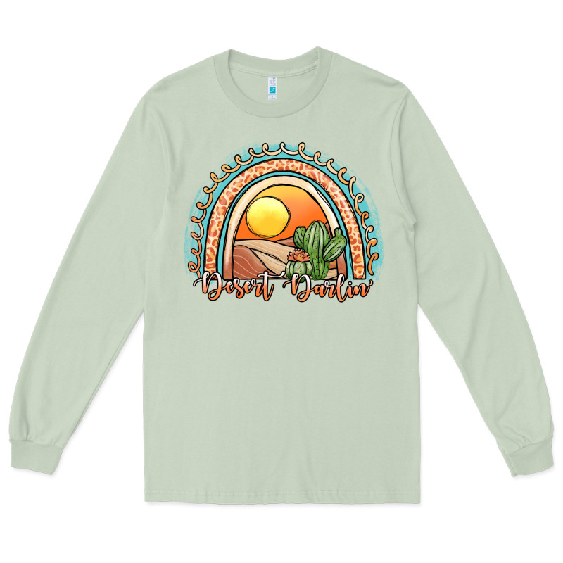 Desert Darlin' Rainbow Long Sleeve Tee by JahusDesignShop | Teevron