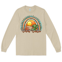 Mushroom desert darlin' rainbow Long Sleeve Tee - JahusDesignShop