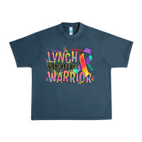 Midnight Navy lynch syndrome warrior Urban Heavy Tee - NancyCooperArtShop