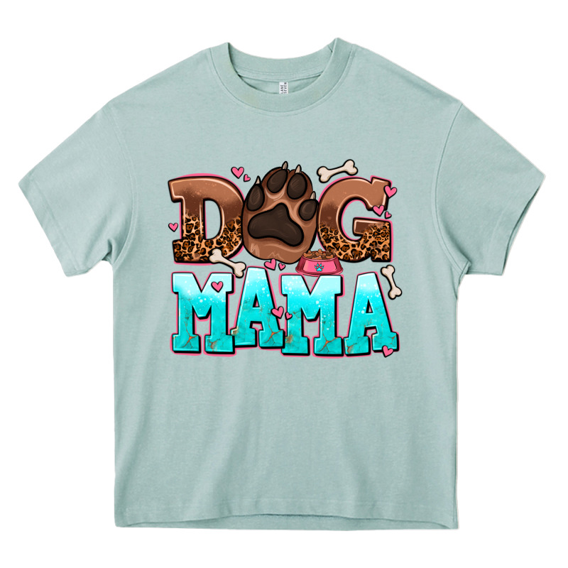 Dog Mama Heavy Core Tee by AdoDesignShop | Teevron