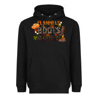Black flannels boots and bonfires Heavyweight Hoodie - CowGirlArtShop