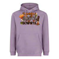 Lavender flannels boots and bonfires Heavyweight Hoodie - CowGirlArtShop