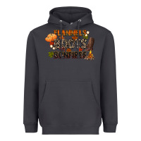 Smoke flannels boots and bonfires Heavyweight Hoodie - CowGirlArtShop