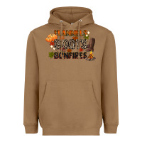 Flannels Boots And Bonfires Heavyweight Hoodie | Teevron