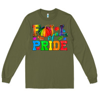 Army Green Fall Of Pride Long Sleeve Tee - BundleAndBundleShop