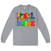 Heather Grey Fall Of Pride Long Sleeve Tee - BundleAndBundleShop
