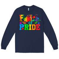 Navy Fall Of Pride Long Sleeve Tee - BundleAndBundleShop