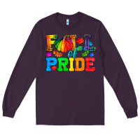 Plum Fall Of Pride Long Sleeve Tee - BundleAndBundleShop