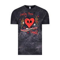 Cloud Black cooler than cupid Vintage Tee - MaliasSmallBusiness