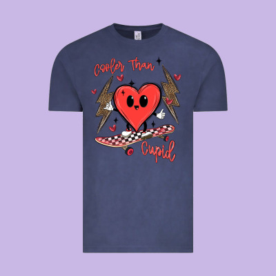 Cooler Than Cupid Vintage Tee Designed By Maliassmallbusiness