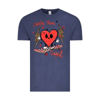 Vintage Denim cooler than cupid Vintage Tee - MaliasSmallBusiness