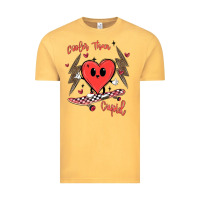 Vintage Mustard cooler than cupid Vintage Tee - MaliasSmallBusiness