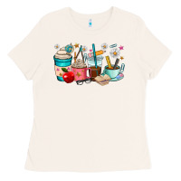 Bone teacher coffee cups Ladies Tee - RanaPortraitStore