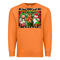 Carrot christmas snowman polar bear reindeer Premium Sweatshirt - CowGirlArtShop