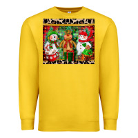 Lemon christmas snowman polar bear reindeer Premium Sweatshirt - CowGirlArtShop