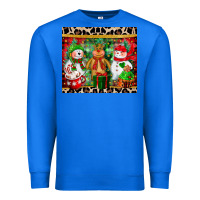 True Royal christmas snowman polar bear reindeer Premium Sweatshirt - CowGirlArtShop