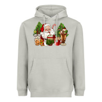 Moon Dust santa coffee cups christmas Heavyweight Hoodie - CowGirlArtShop