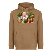 Toasted Coconut santa coffee cups christmas Heavyweight Hoodie - CowGirlArtShop