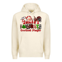 Tofu santas favorite  football player Premium Hoodie - CowGirlArtShop