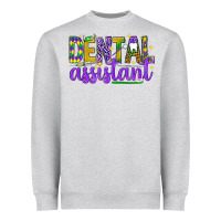 Heather Grey Crawfish season mardi gras Heavyweight Sweatshirt - BundleAndBundleShop