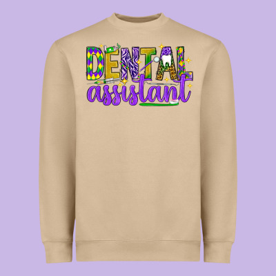 Crawfish Season Mardi Gras Heavyweight Sweatshirt Designed By Bundleandbundleshop