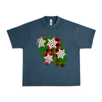 Midnight Navy christmas patch Urban Heavy Tee - AdoDesignShop