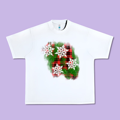 Christmas Patch Urban Heavy Tee Designed By Adodesignshop